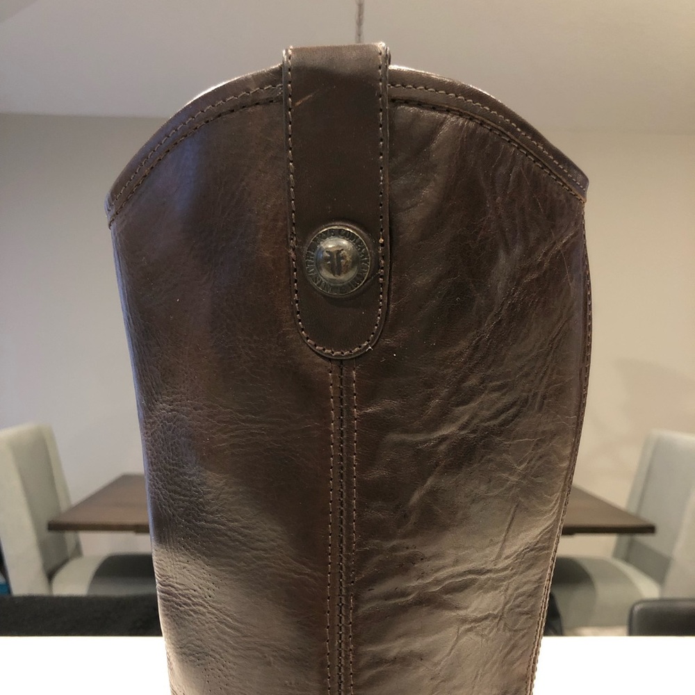 Frye Melissa Button - Dark Brown - image 7